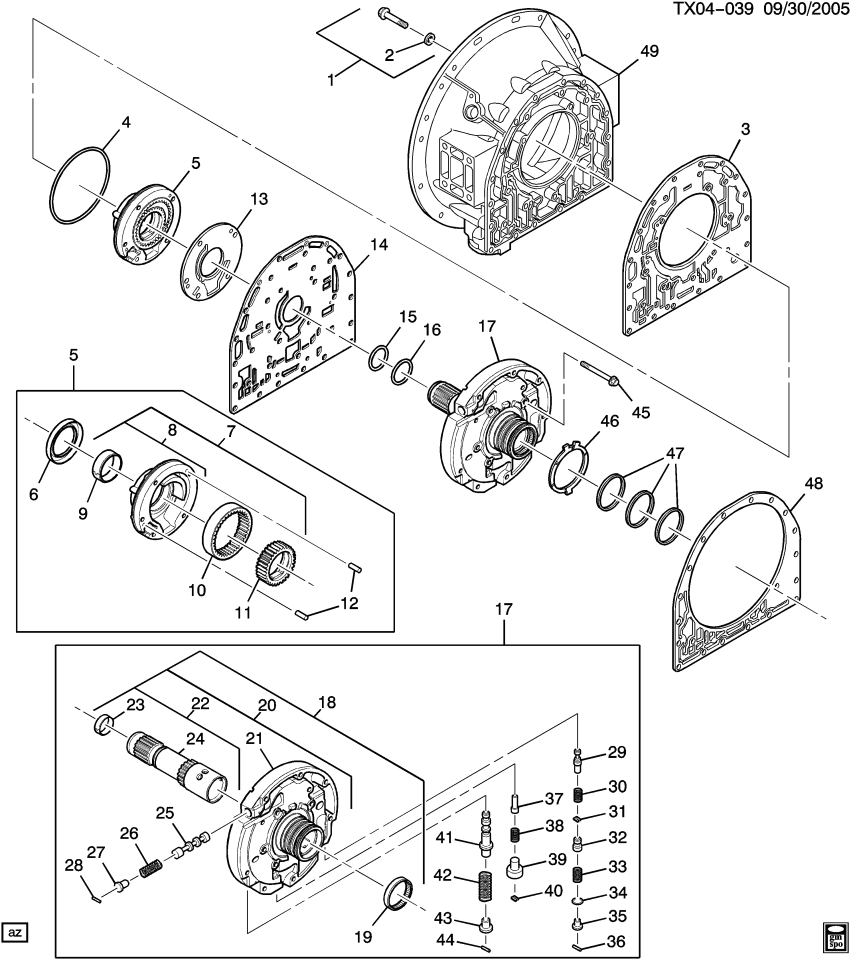 GM 24288844 Plate, Transmission Oil Pump