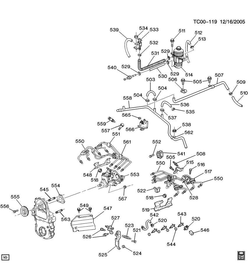 GM 12553066 Stud, Intake & Exhaust Manifold