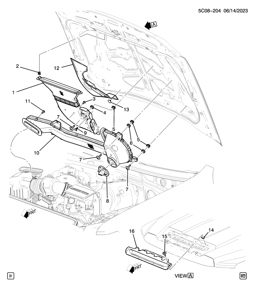 GM 84496061 Cover, Air Cleaner Intake