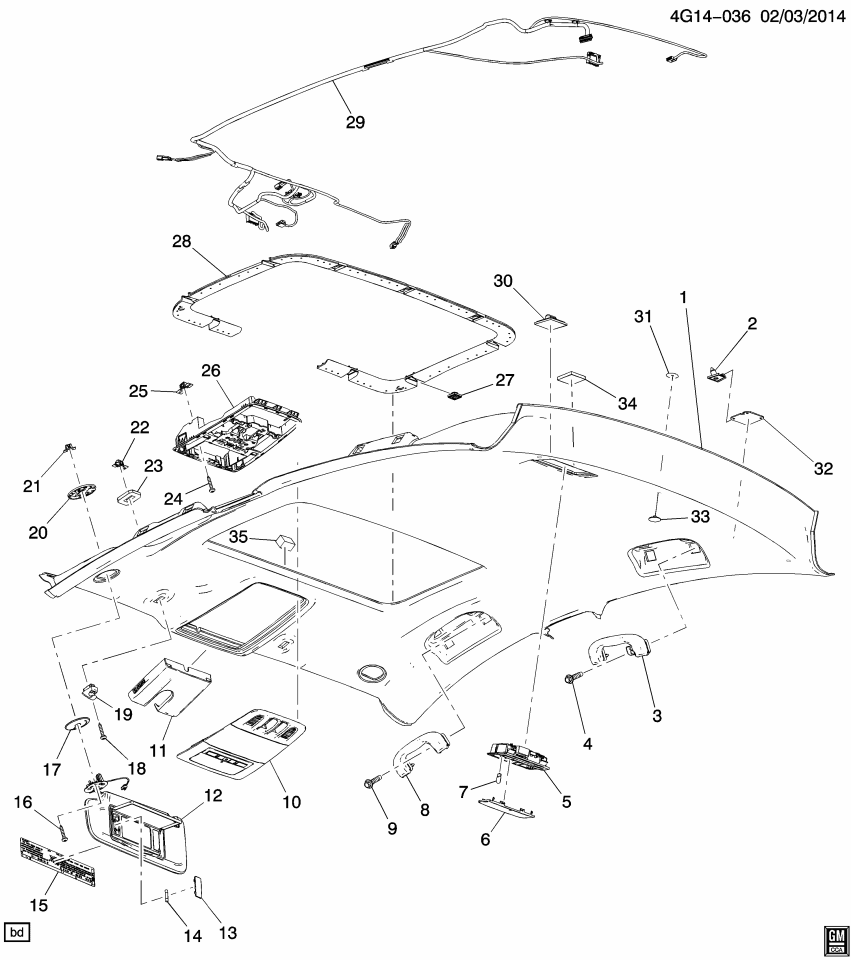 GM 22800048 Sunshade, Windshield Sunshade