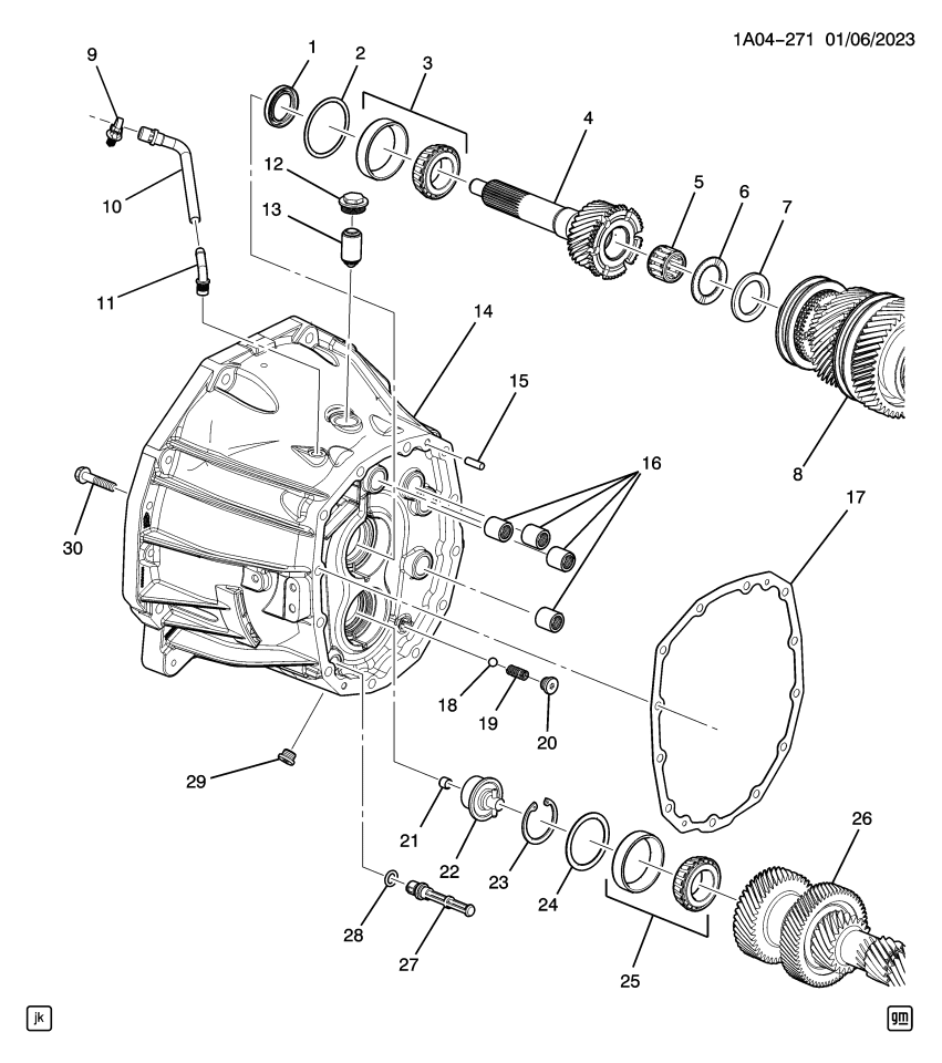GM 19180062 Plug, Transmission Shift Shaft Detent