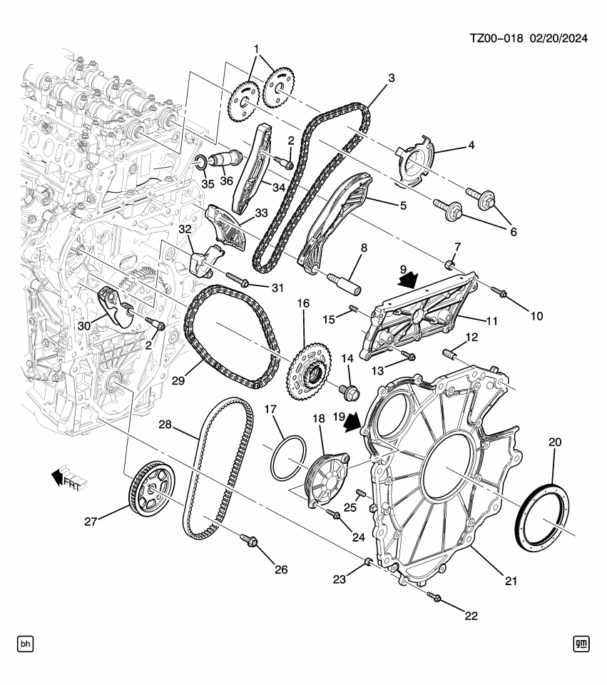 GM 55500090 Cover, Fuel Pump