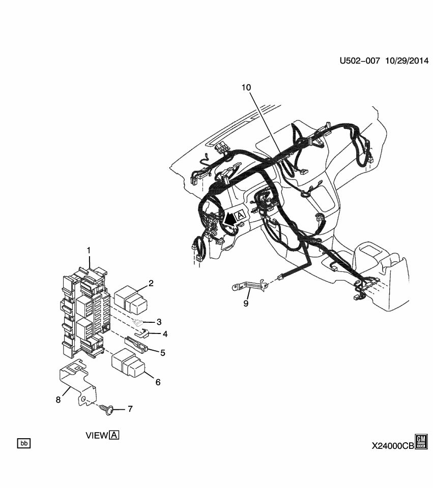 GM 19317337 Harness, Chassis Wiring
