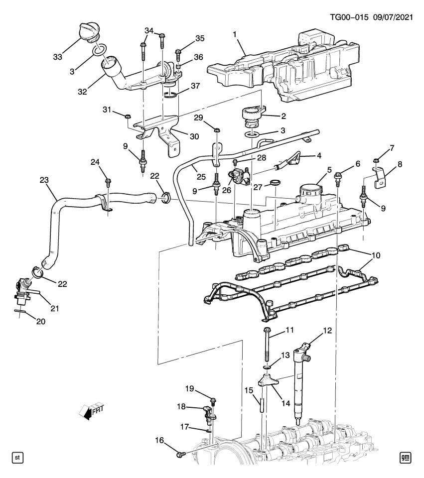 GM 12642298 Pipe, Emission System
