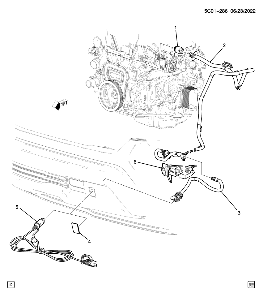 GM 86827719 Cord, Engine Coolant Heater