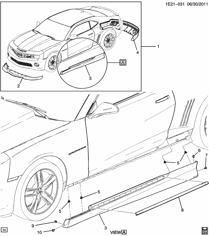 GM 22820715 Attachment Package, Front And Rear Wheel Opening