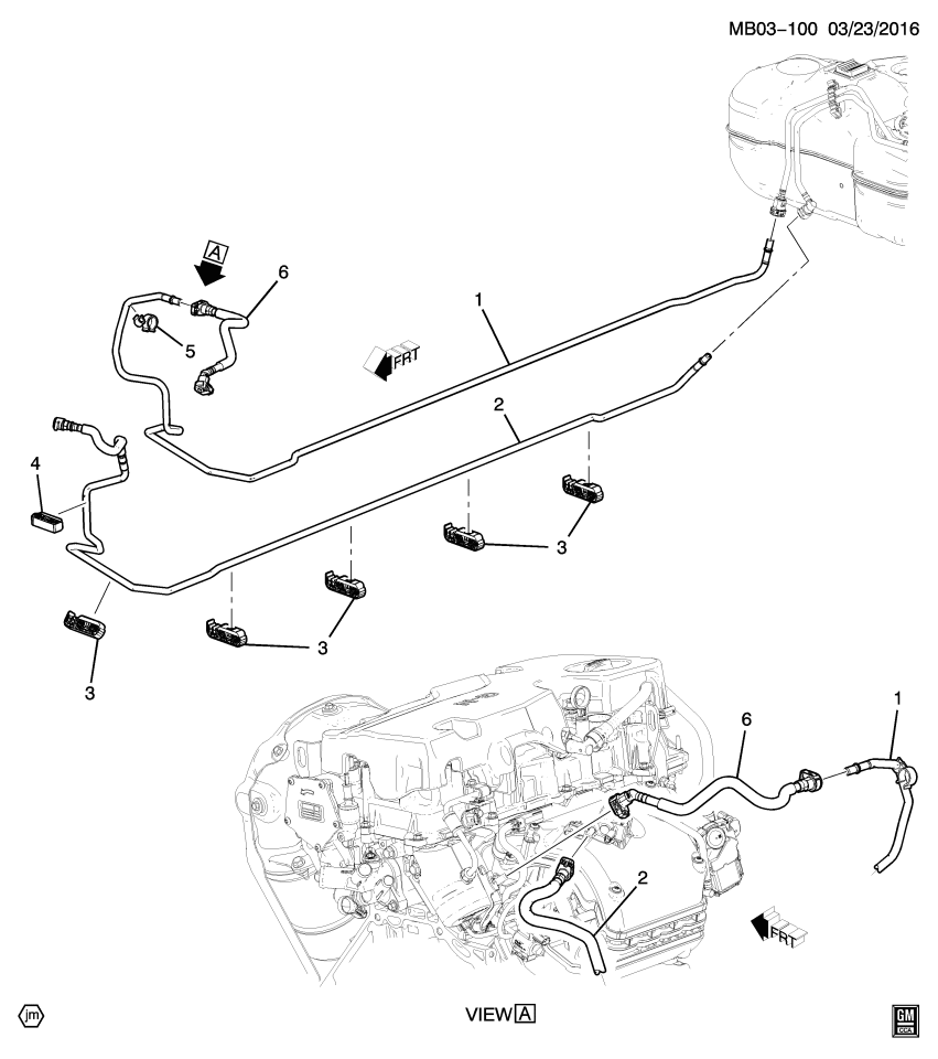 GM 13432669 Clip, Hydraulic Brake Pipe