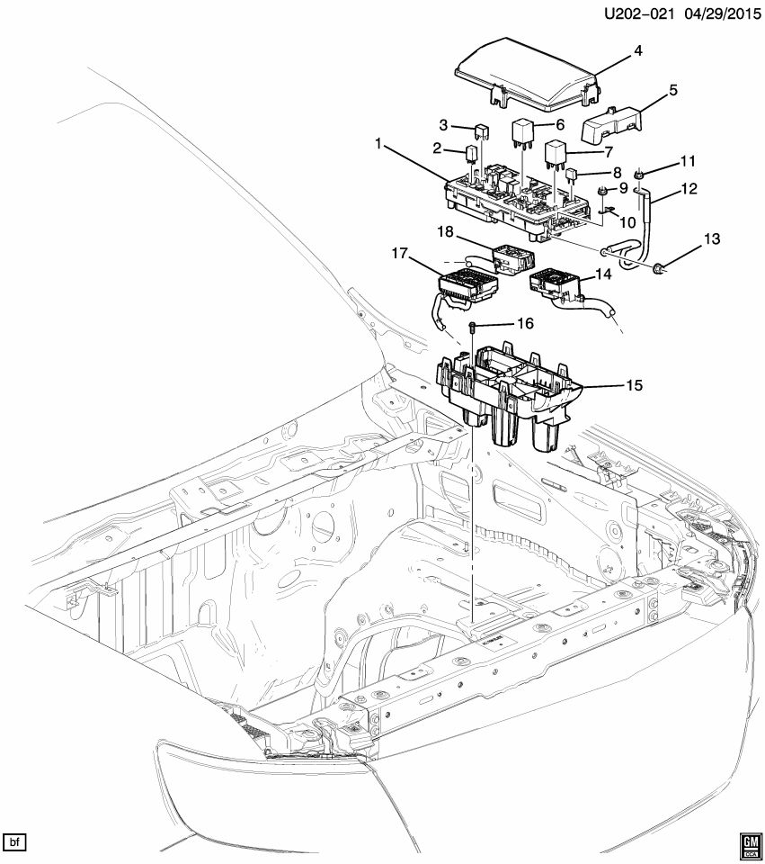 GM 84005934 Cable, Battery(Positive)