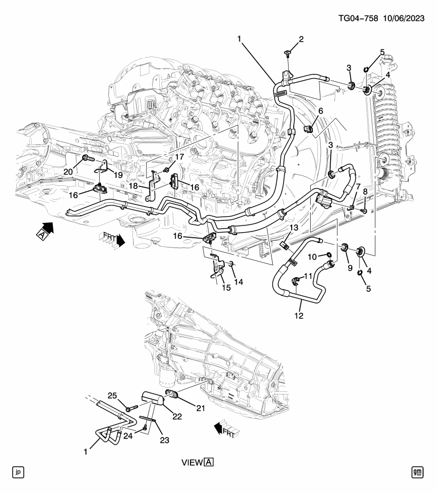 GM 11549258 Clip, Transmission Oil Cooler