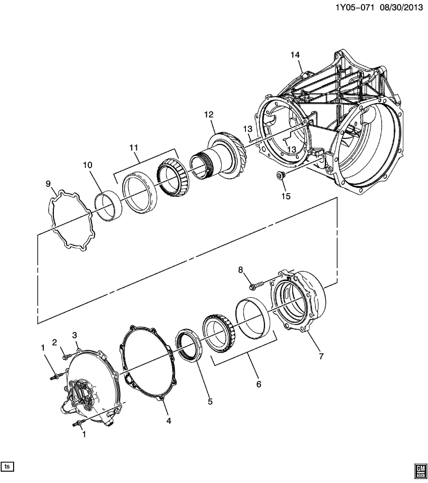 GM 23347666 Bolt, Rear Axle Housing