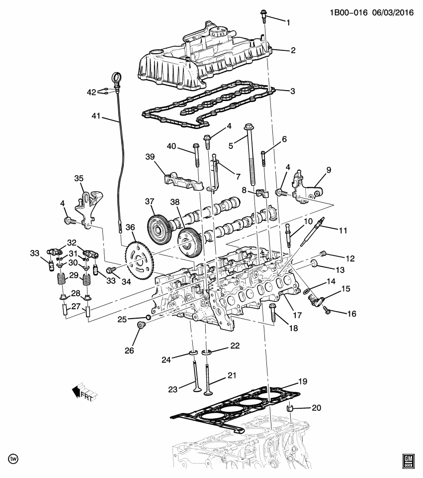 GM 55598493 Bolt, Engine Cylinder Head