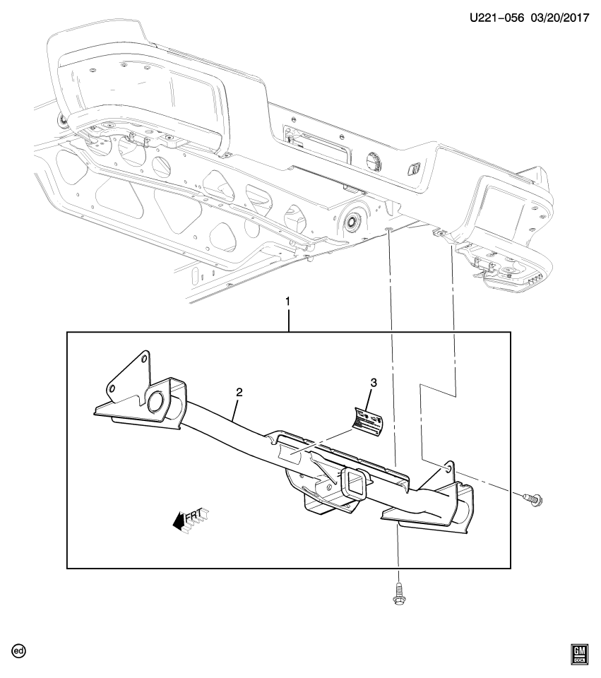 GM 84302587 Platform Package, Towing