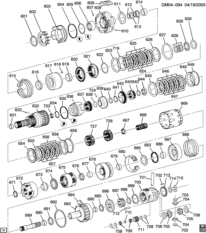 GM 24209098 Support, Transmission Sprocket (Front Wheel Drive)