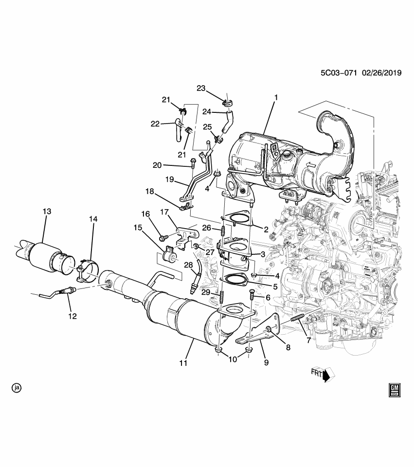 GM 55497227 Hose, Emission Control System