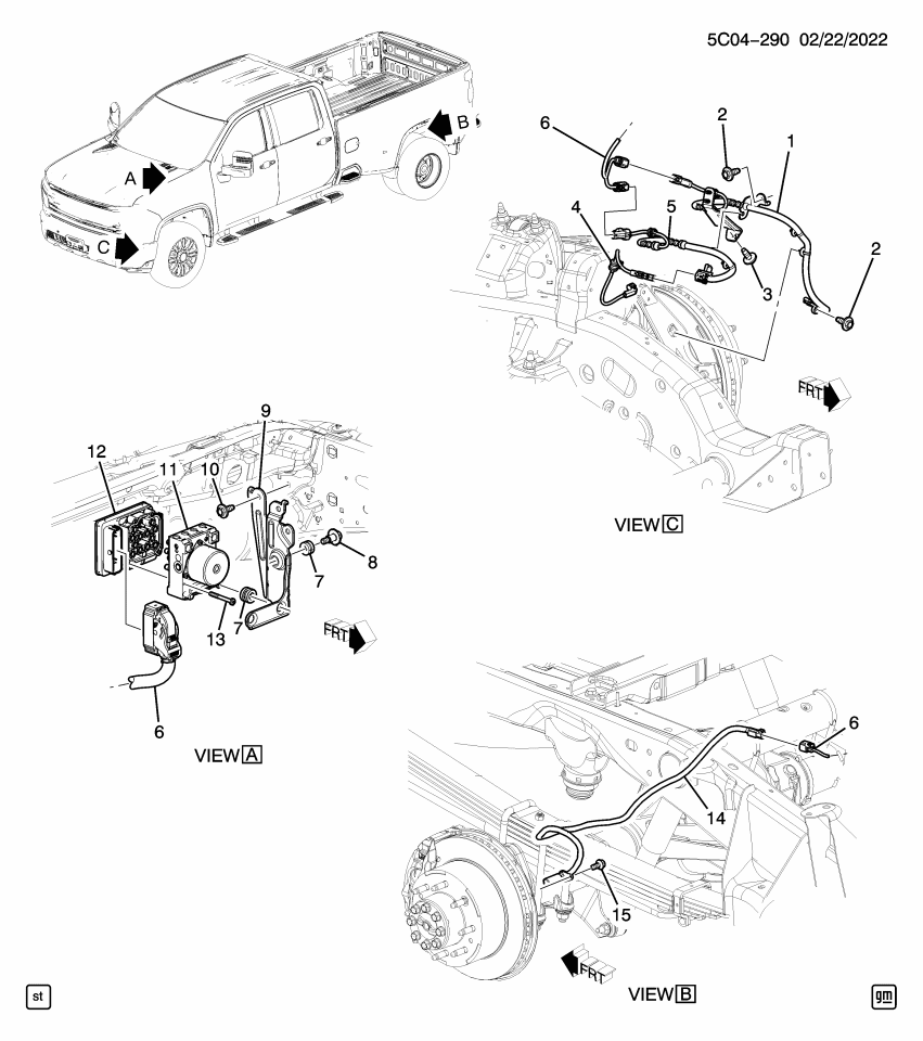 GM 86507069 Bracket, Electronic Brake Control
