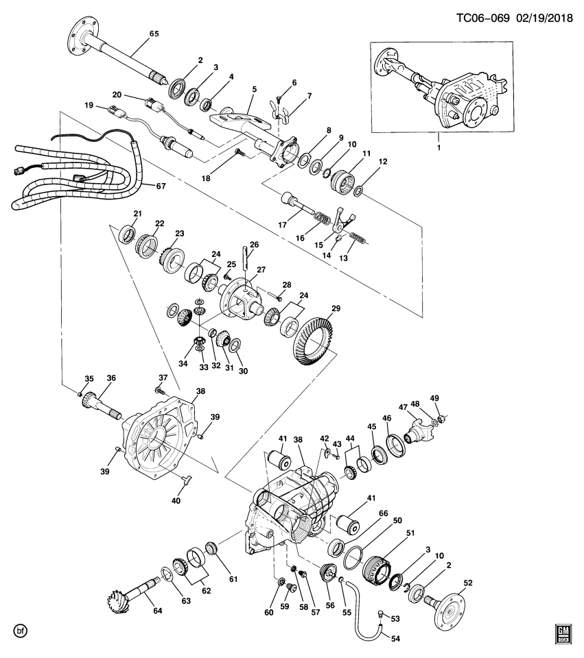 GM 12376319 Harness Kit, Chassis Wiring