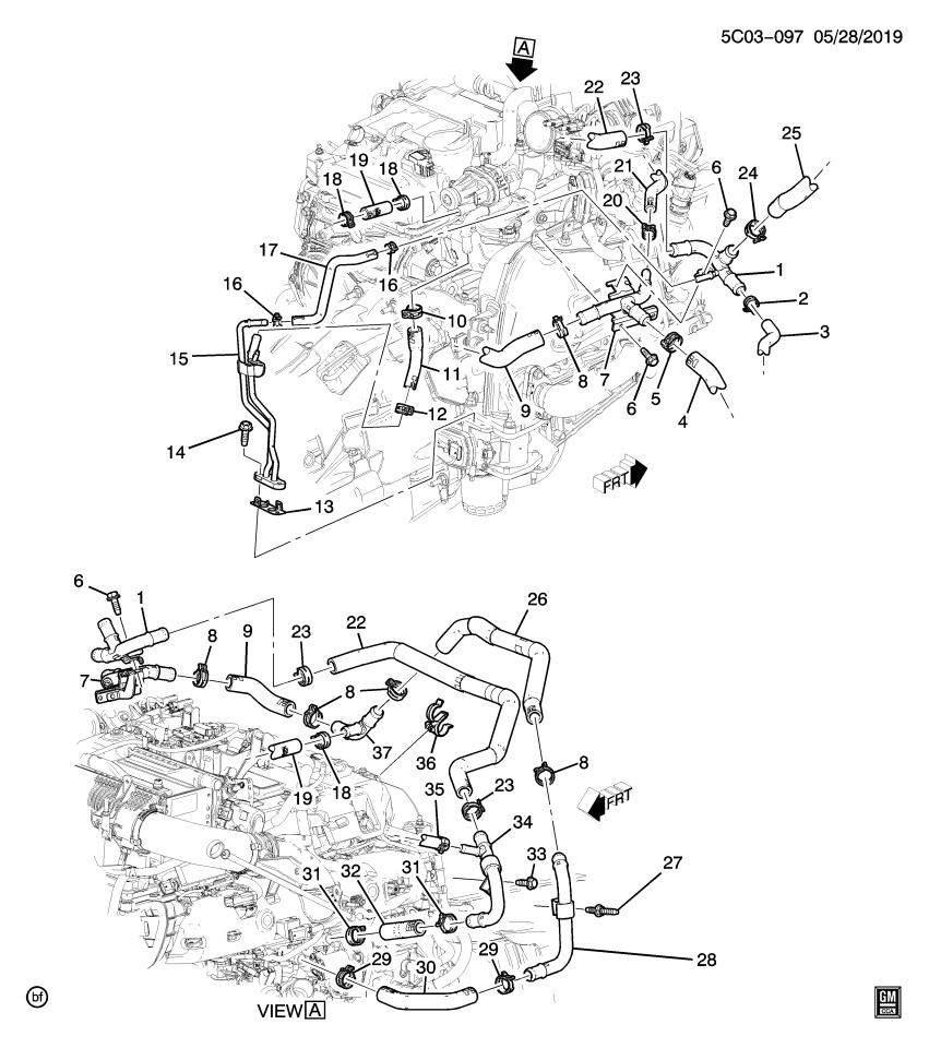 GM 55492652 Pipe, Emission System