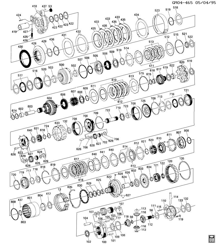 GM 24200458 Hub, Transmission Clutch