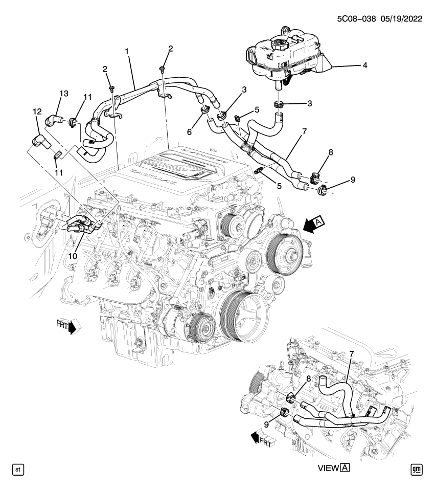 GM 87832632 Connector, Heater, Rear