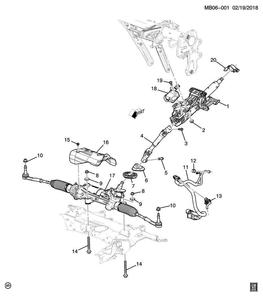 GM 42649159 Harness, Steering Pump