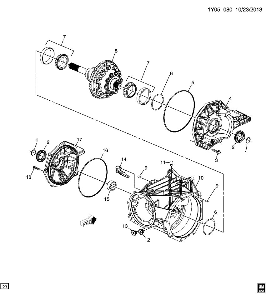 GM 23347849 Vent, Rear Axle