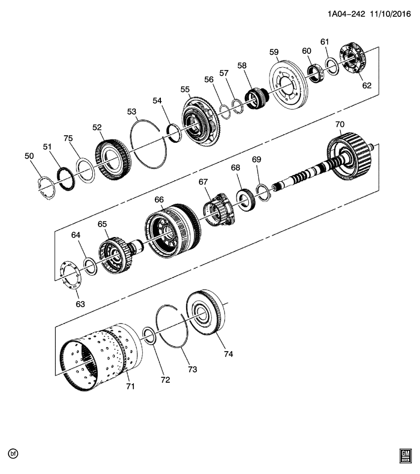 GM 24049870 Housing, Transmission High Clutch