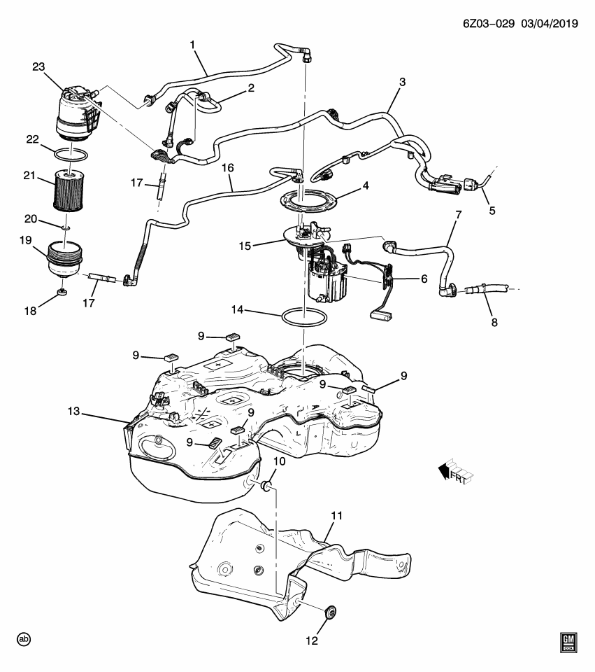 GM 84740719 Harness, Fuel Tank Gage