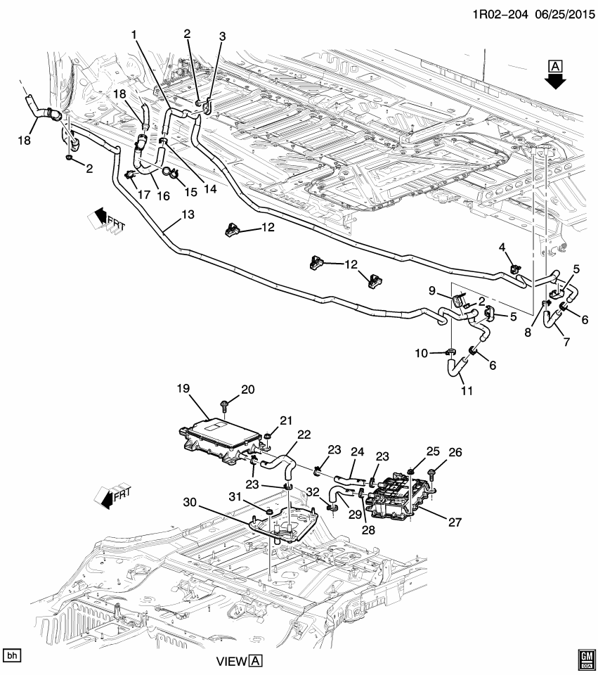 GM 20893318 Clip, Engine Air Cooling Control