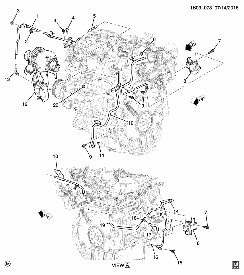 GM 55495884 Seal, Hydraulic Power Brake Booster