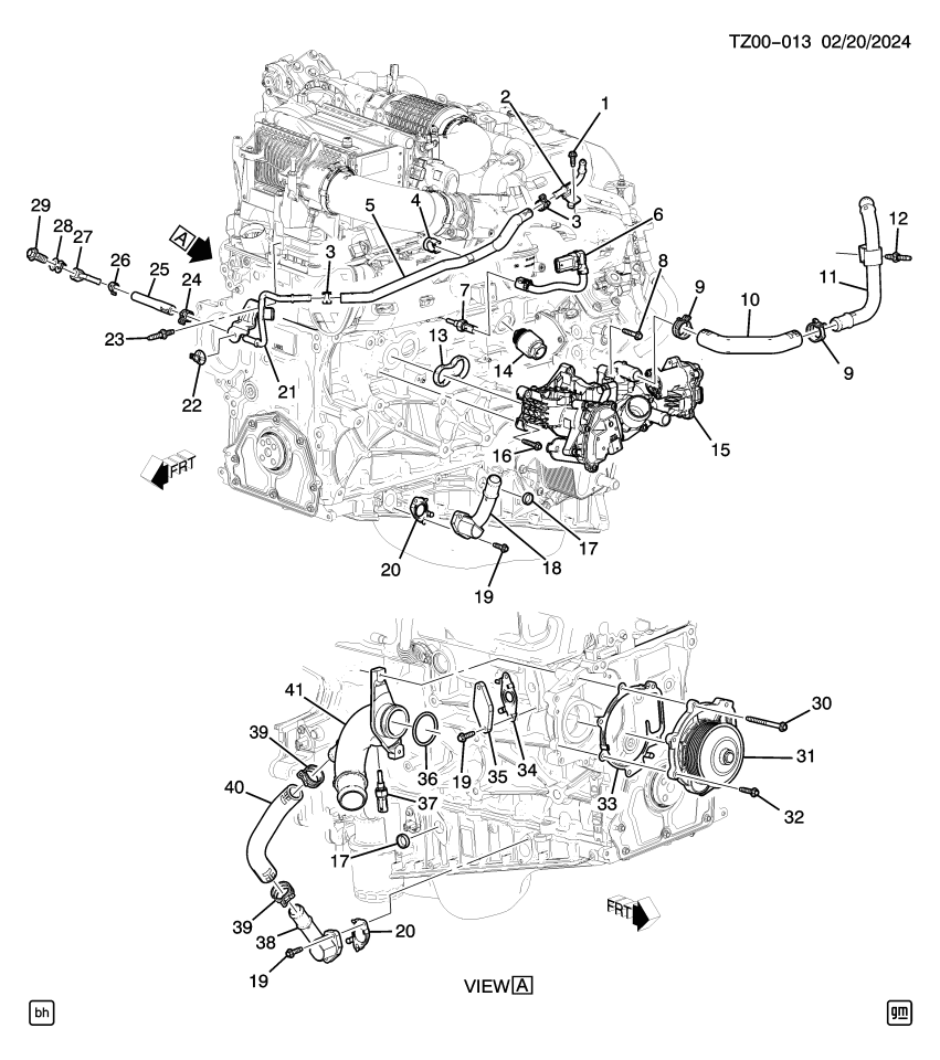 GM 13105822 Clip, Chassis/Engine Wiring Harness
