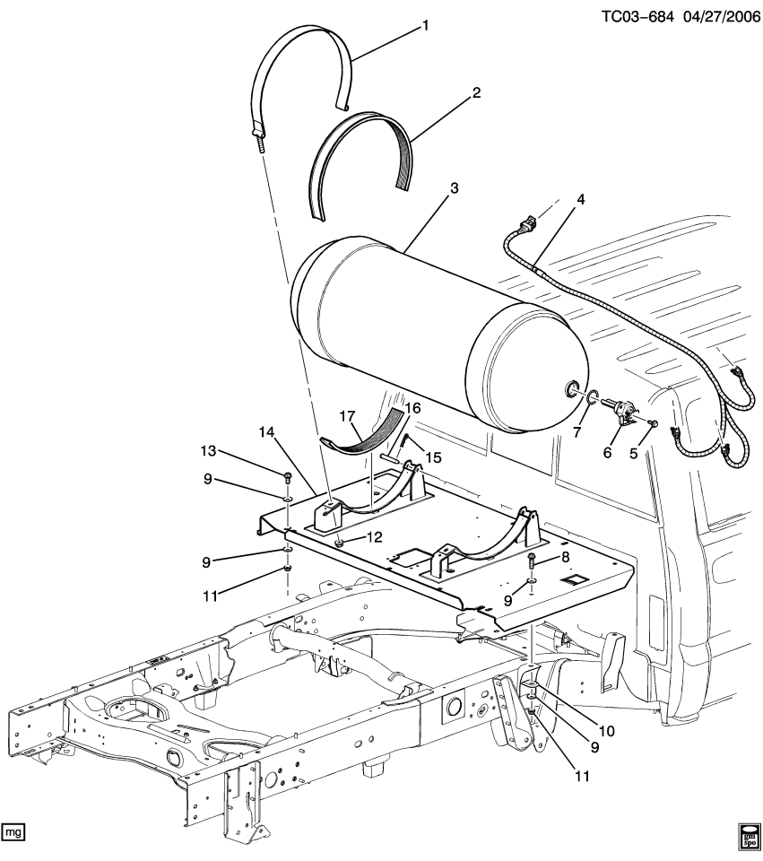 GM 52372477 Washer, Fuel Tank