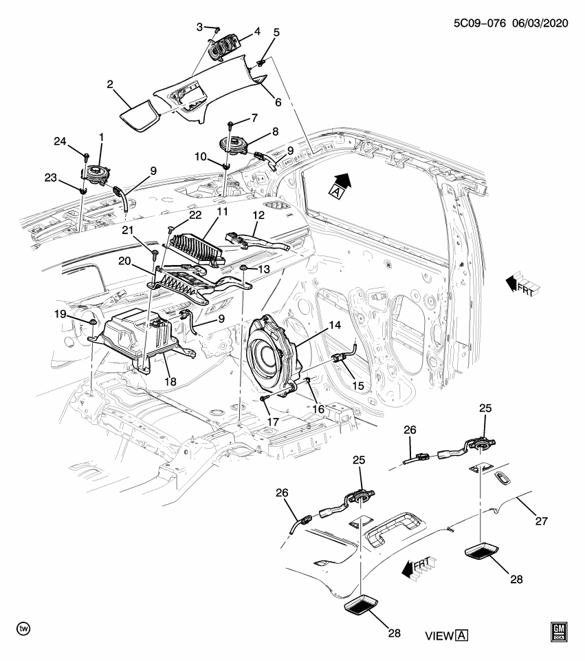 GM 84760131 Amplifier, Radio Receiver