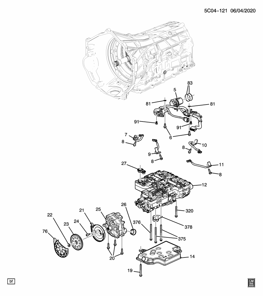 GM 24050600 Pump Kit, Transmission Oil Pump