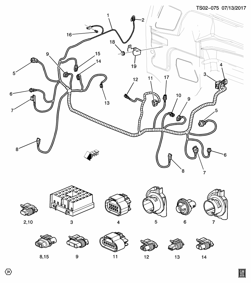 GM 15306398 Connector,Turn Signal & Cornering Lamp