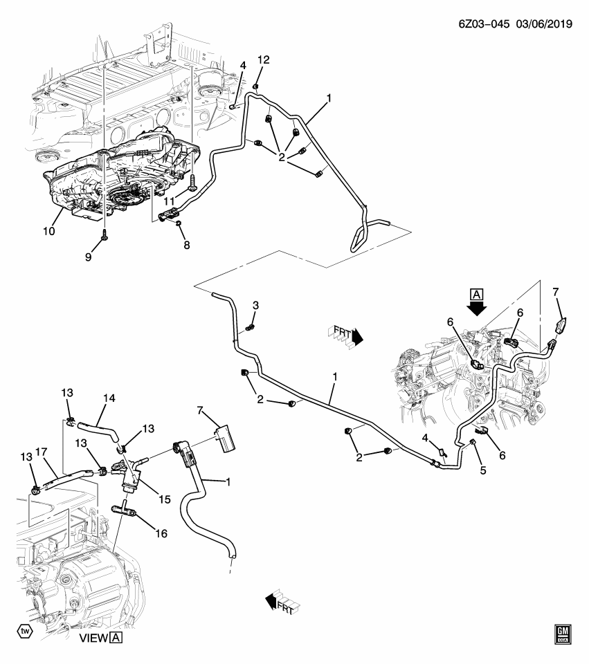 GM 84060575 Clip, Evaporation Emission System(Fuel Tank End)