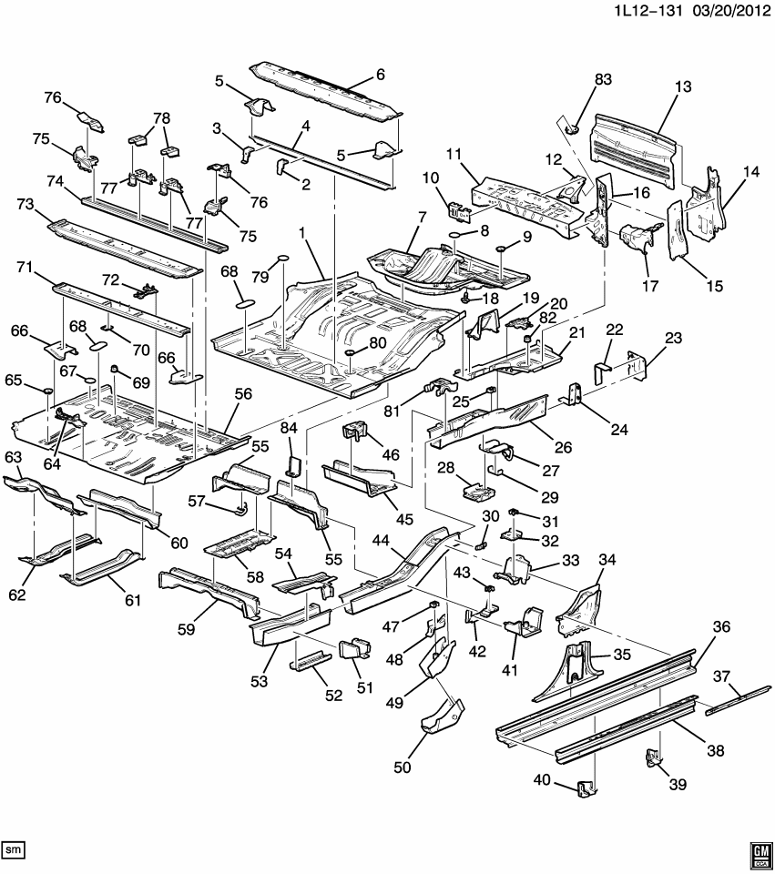 GM 25867642 Plate, Exhaust Muffler/Resonator