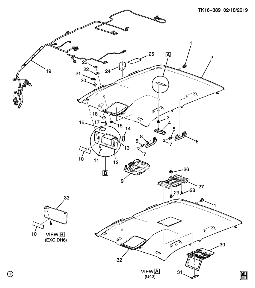 GM 84247208 Sunshade, Sunshade