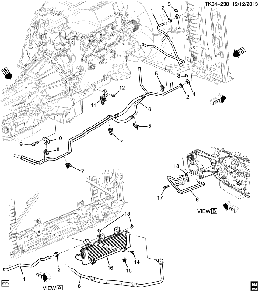 GM 84236471 Bracket, Transmission Oil Cooler