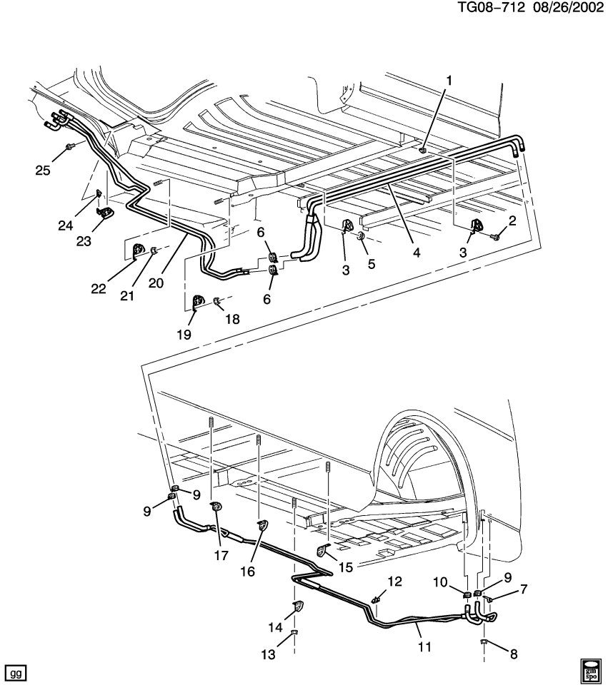 GM 19432497 Hose, Heater