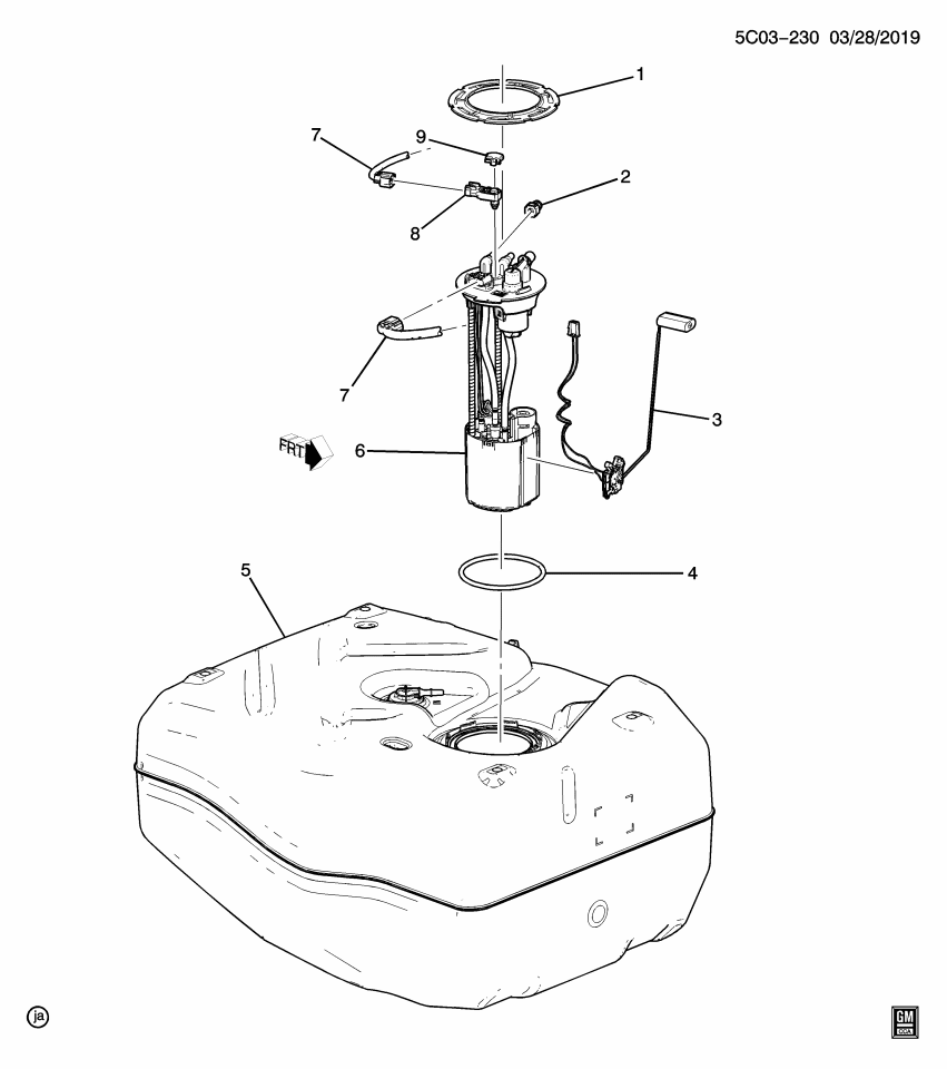 GM 84882498 Sensor Kit, Fuel Tank Meter/Pump