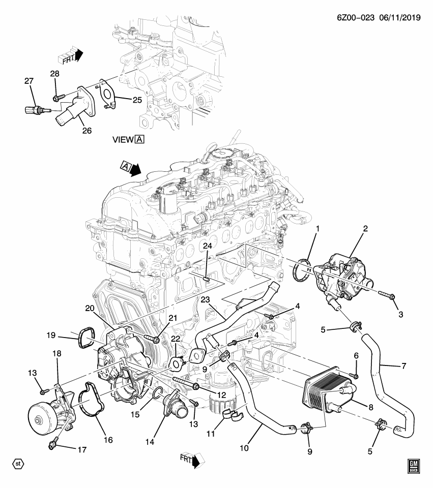 GM 55505561 Pump Kit, Engine Coolant