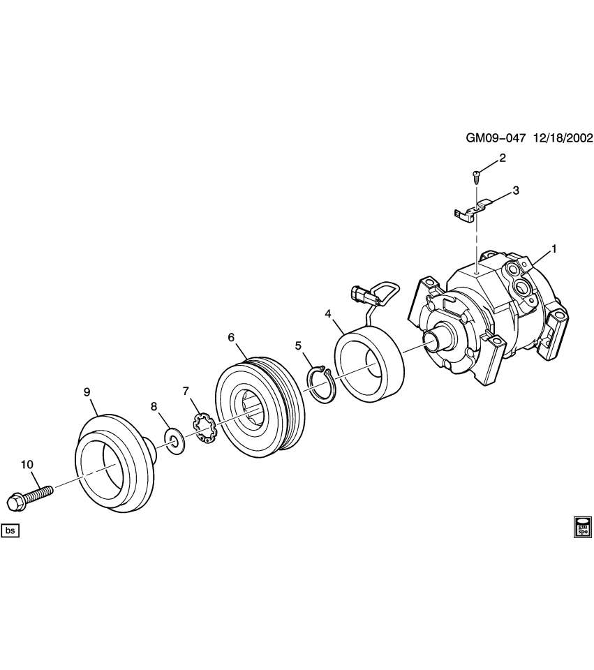 GM 86811098 Compressor Kit, Air Conditioning