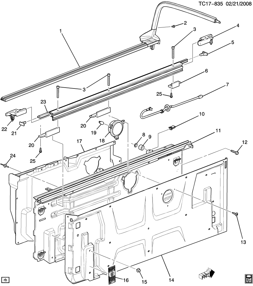 GM 11518359 Pin-Push
