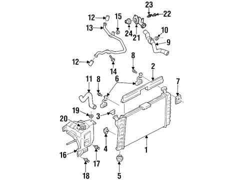 GM 10192556 By-Pass Hose