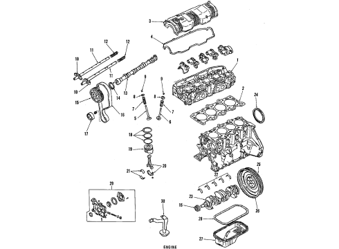 GM 94258200 Oil Pan