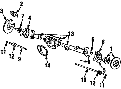 GM 14039008 Ball Joint
