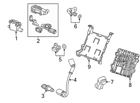 GM 12626252 Camshaft Sensor O-Ring