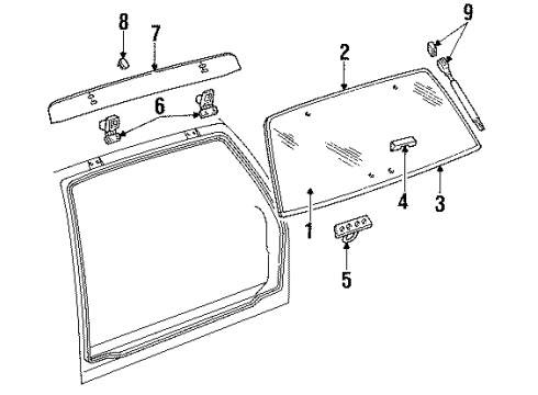 GM 12541368 Handle