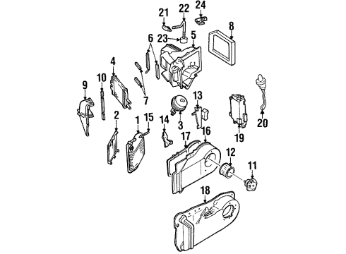 GM 25666729 A/C Hose