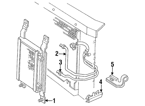 GM 19180191 Cooler Line